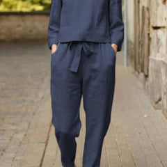 Cotton-Linen Monochrome Capsule - 53