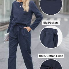 Cotton-Linen Monochrome Capsule - 56