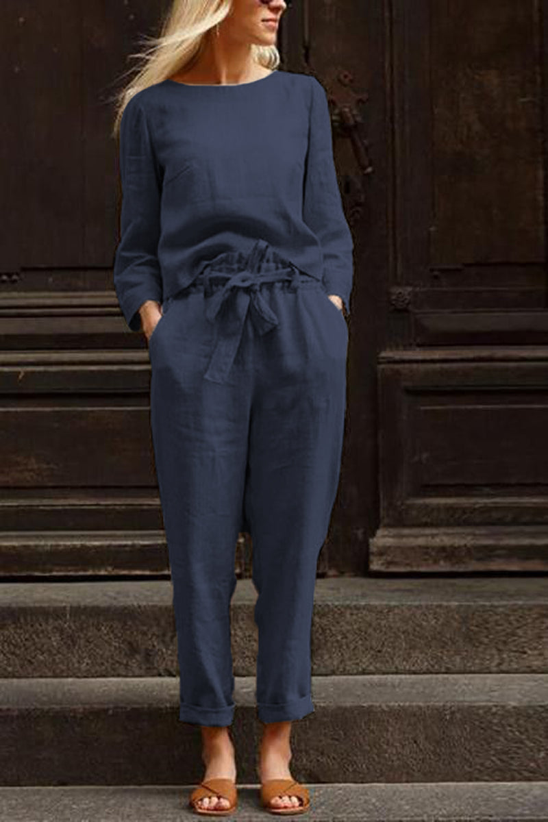Cotton-Linen Monochrome Capsule - 58
