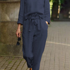 Cotton-Linen Monochrome Capsule - 59
