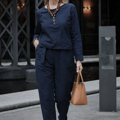Cotton-Linen Monochrome Capsule - 60
