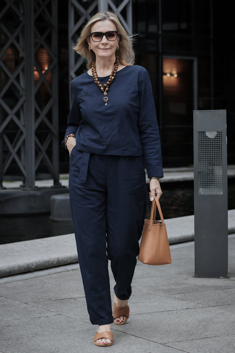 Cotton-Linen Monochrome Capsule - 60