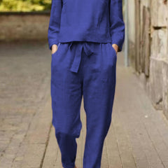 Cotton-Linen Monochrome Capsule - 61