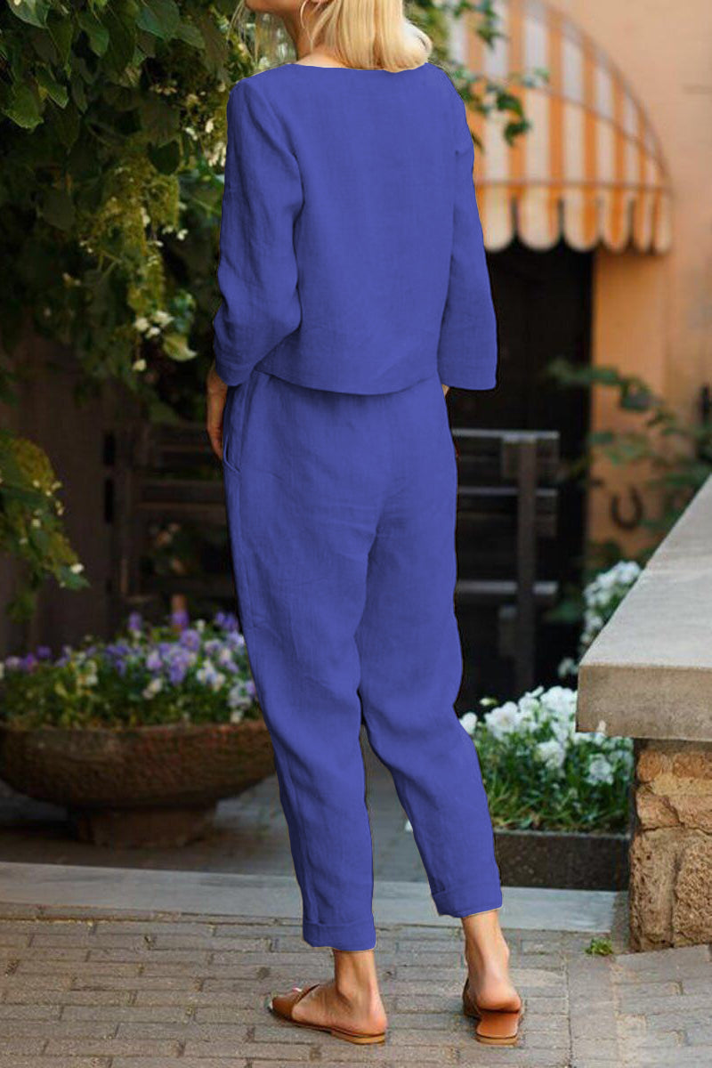 Cotton-Linen Monochrome Capsule - 62