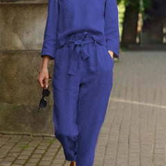 Cotton-Linen Monochrome Capsule - 67