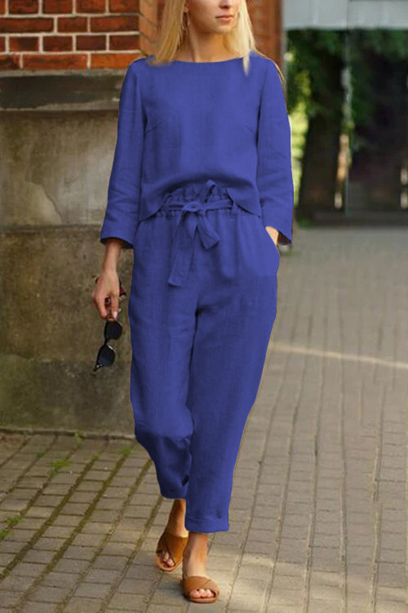 Cotton-Linen Monochrome Capsule - 67