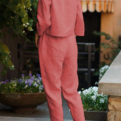 Cotton-Linen Monochrome Capsule - 70