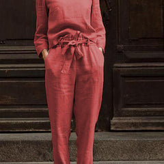 Cotton-Linen Monochrome Capsule - 74