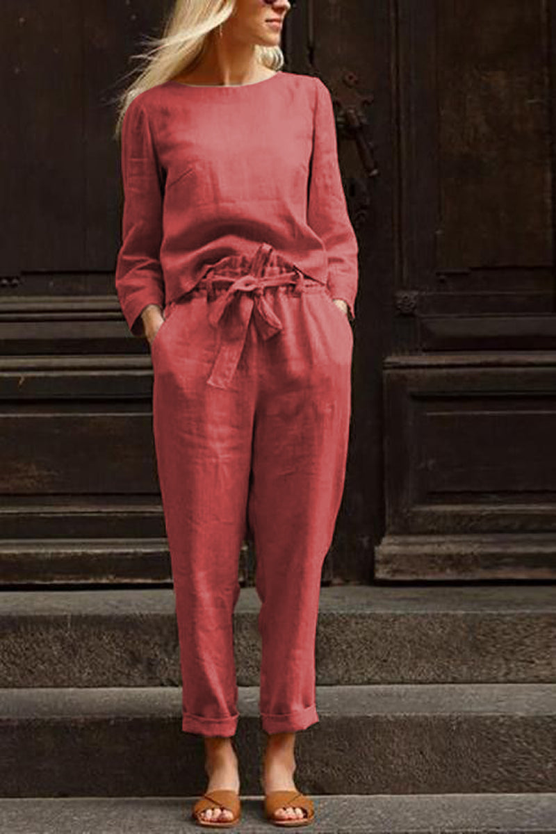 Cotton-Linen Monochrome Capsule - 74