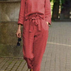 Cotton-Linen Monochrome Capsule - 75