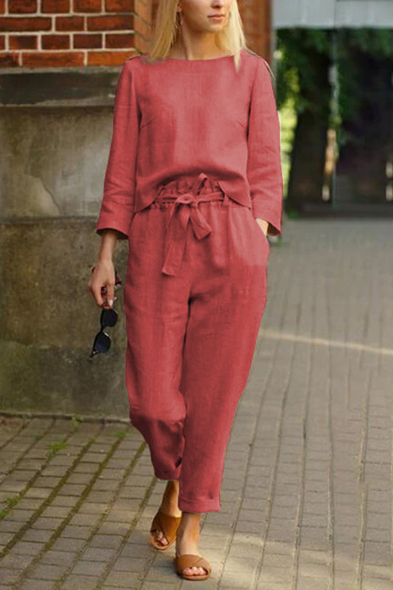 Cotton-Linen Monochrome Capsule - 75