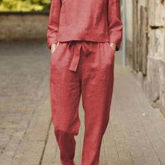 Cotton-Linen Monochrome Capsule - 69
