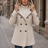 Mayfield – Double-Breasted Hooded Peacoat