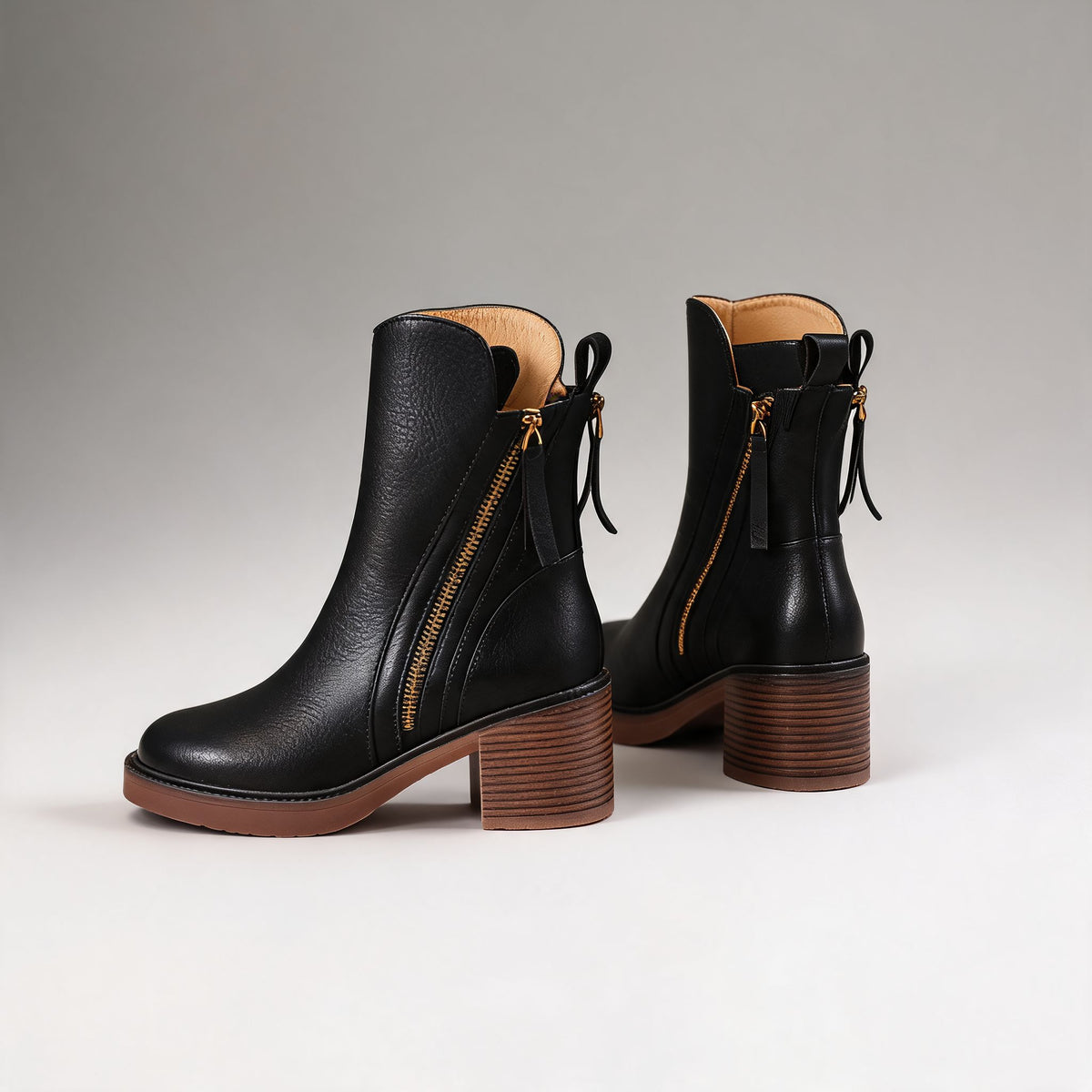 Gloria | Leather Ankle Boots