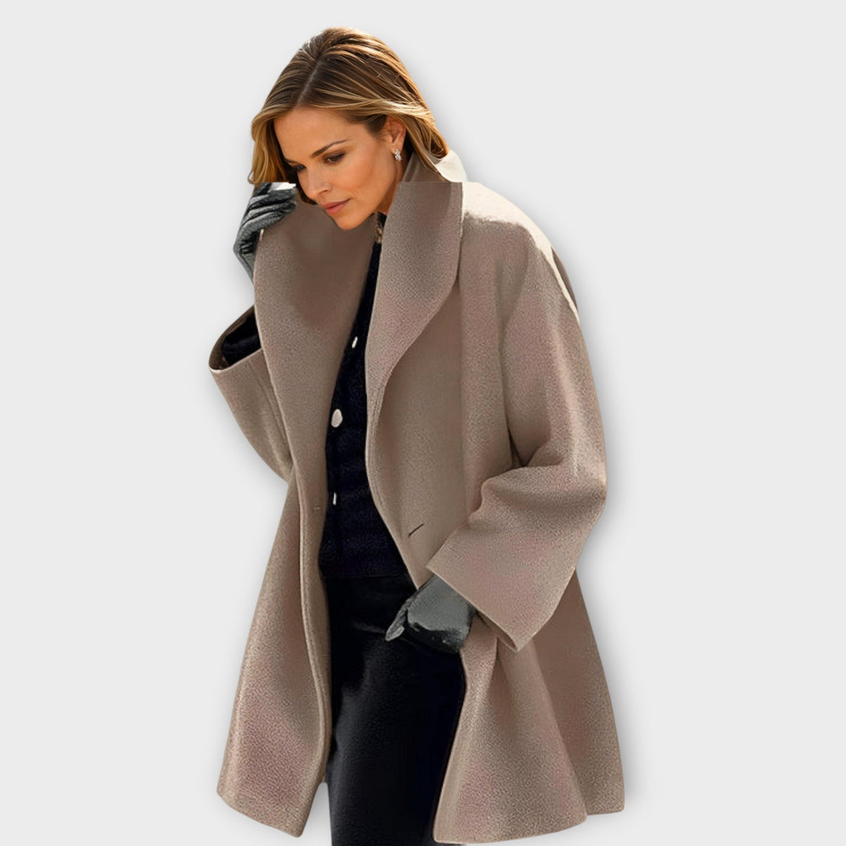 Emma | Premium Windproof Wool Coat