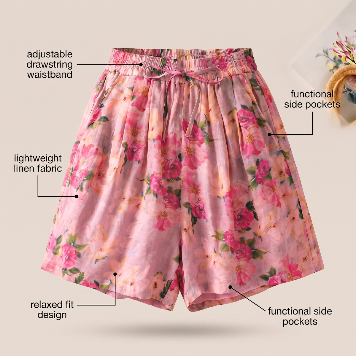 Adelaide | Linen Short