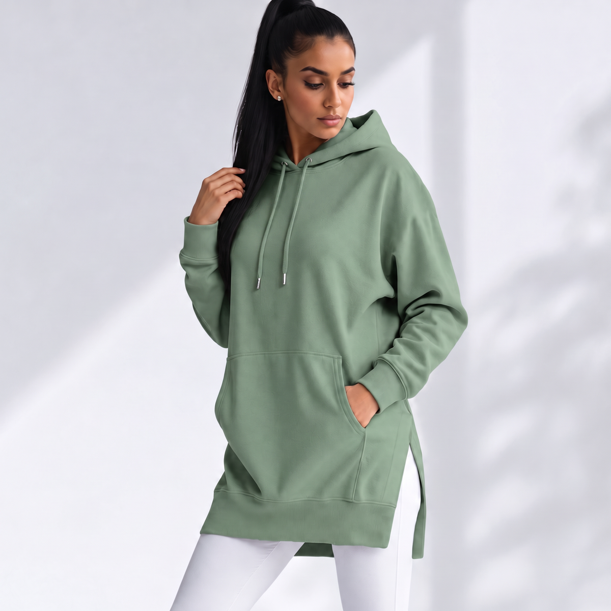 Hannah | Oversized Hoodie Dress - 4