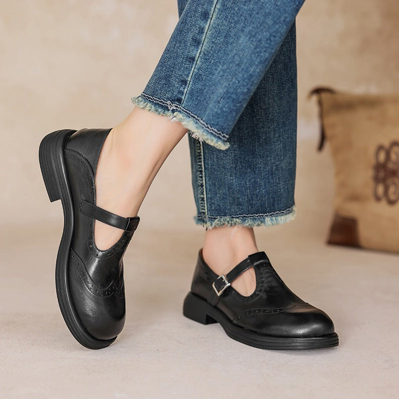 Verda - Elegant Leather Shoe - 6