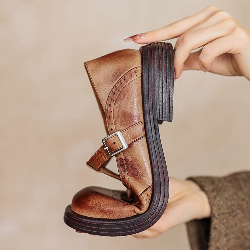 Verda - Elegant Leather Shoe - 3