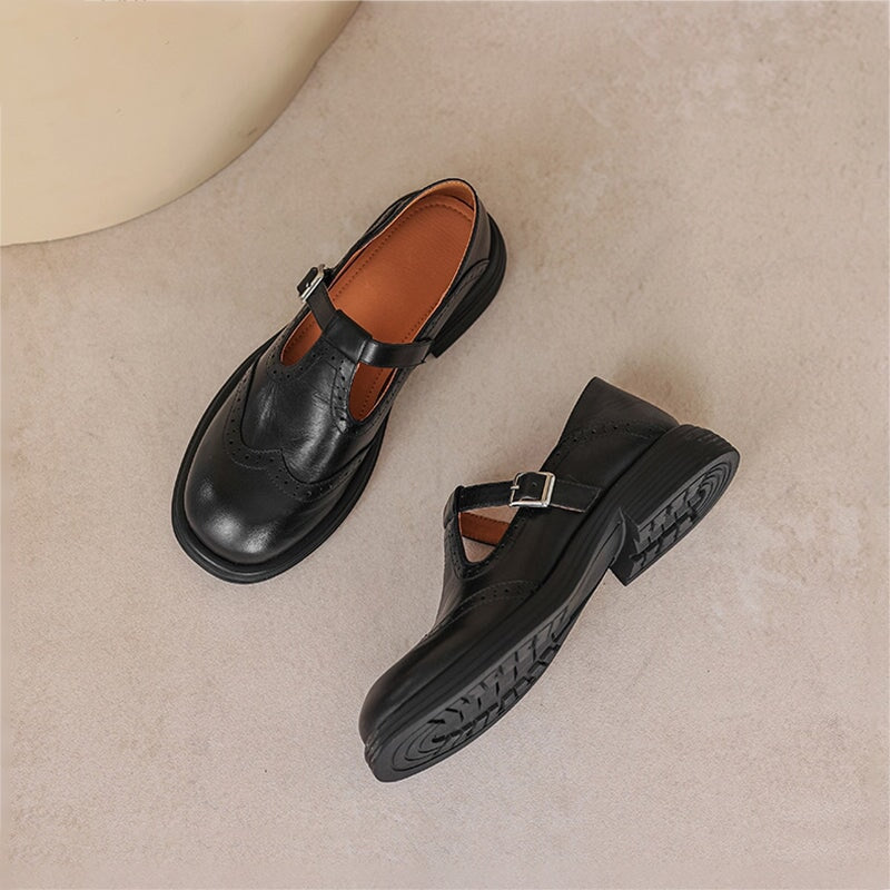 Verda - Elegant Leather Shoe - 7