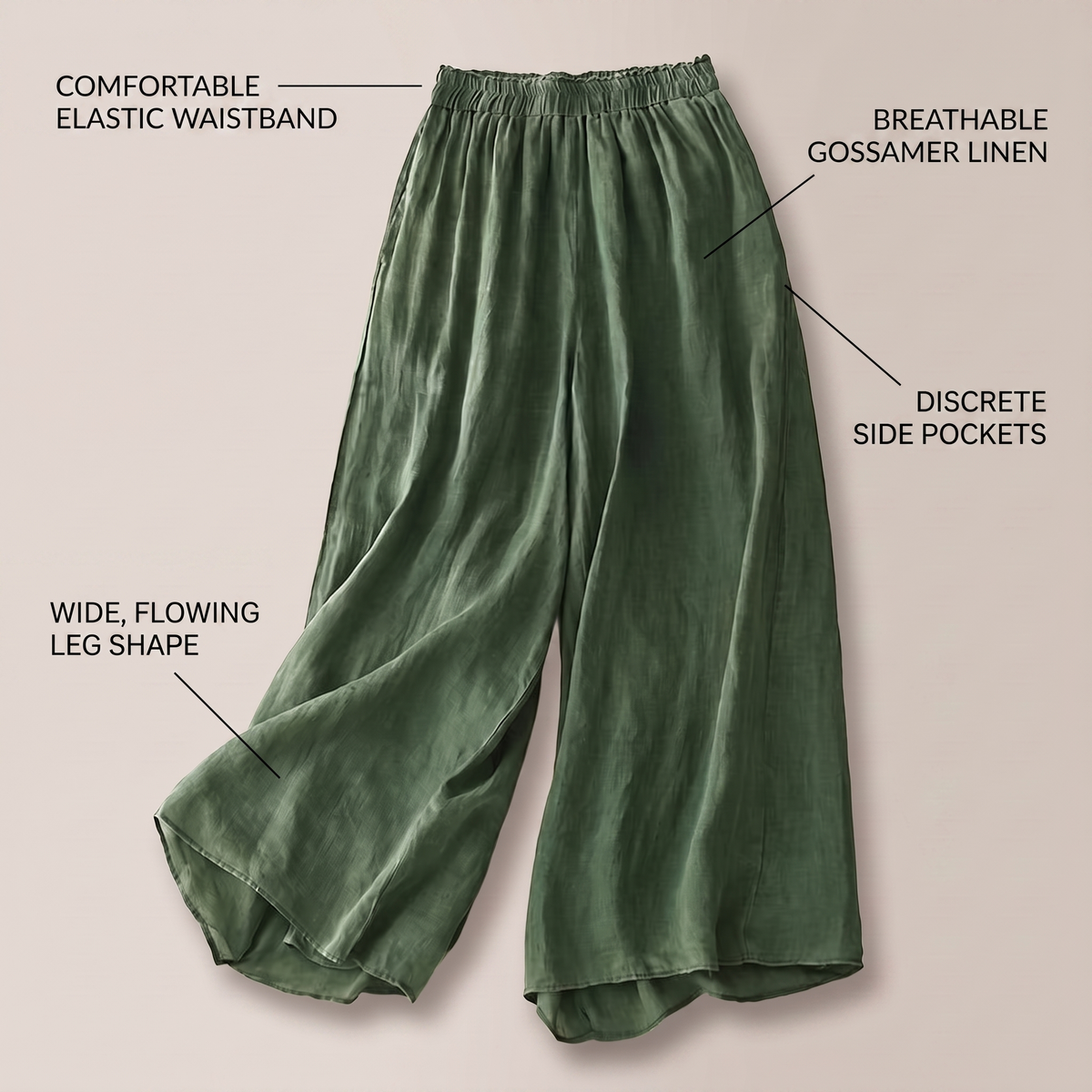 Nicolé | Linen Pants