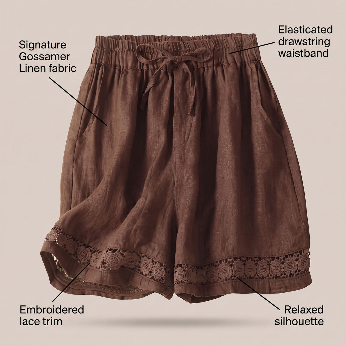 Rica | Linen Shorts