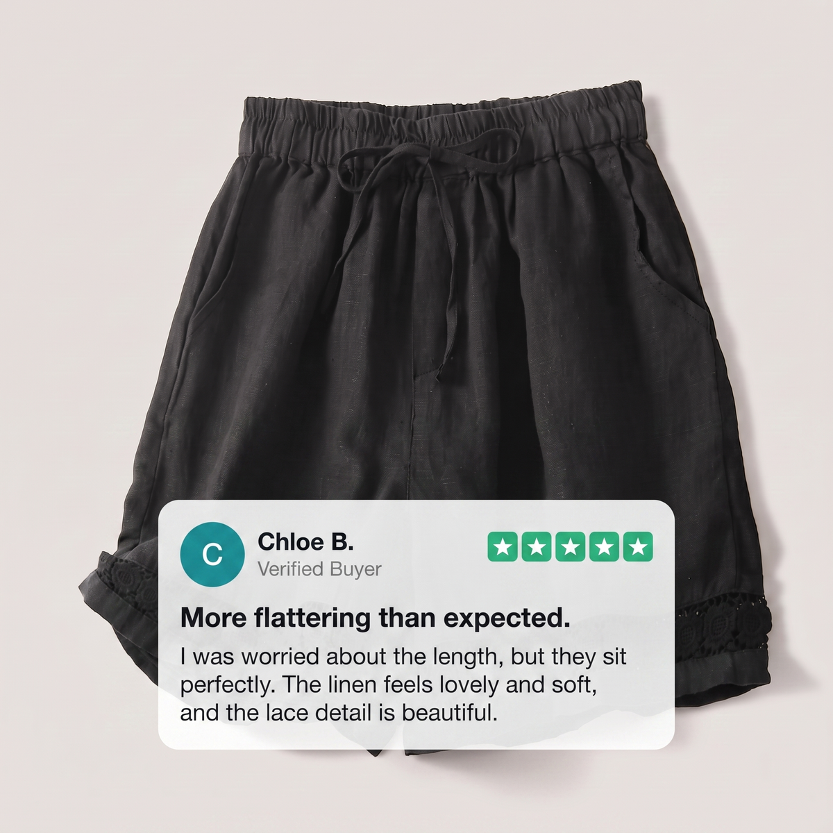 Rica | Linen Shorts